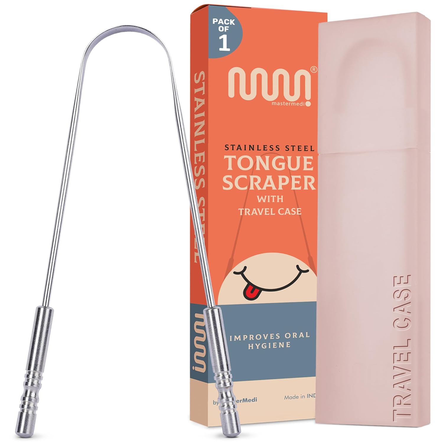 MasterMedi Easy Tongue Scraper
