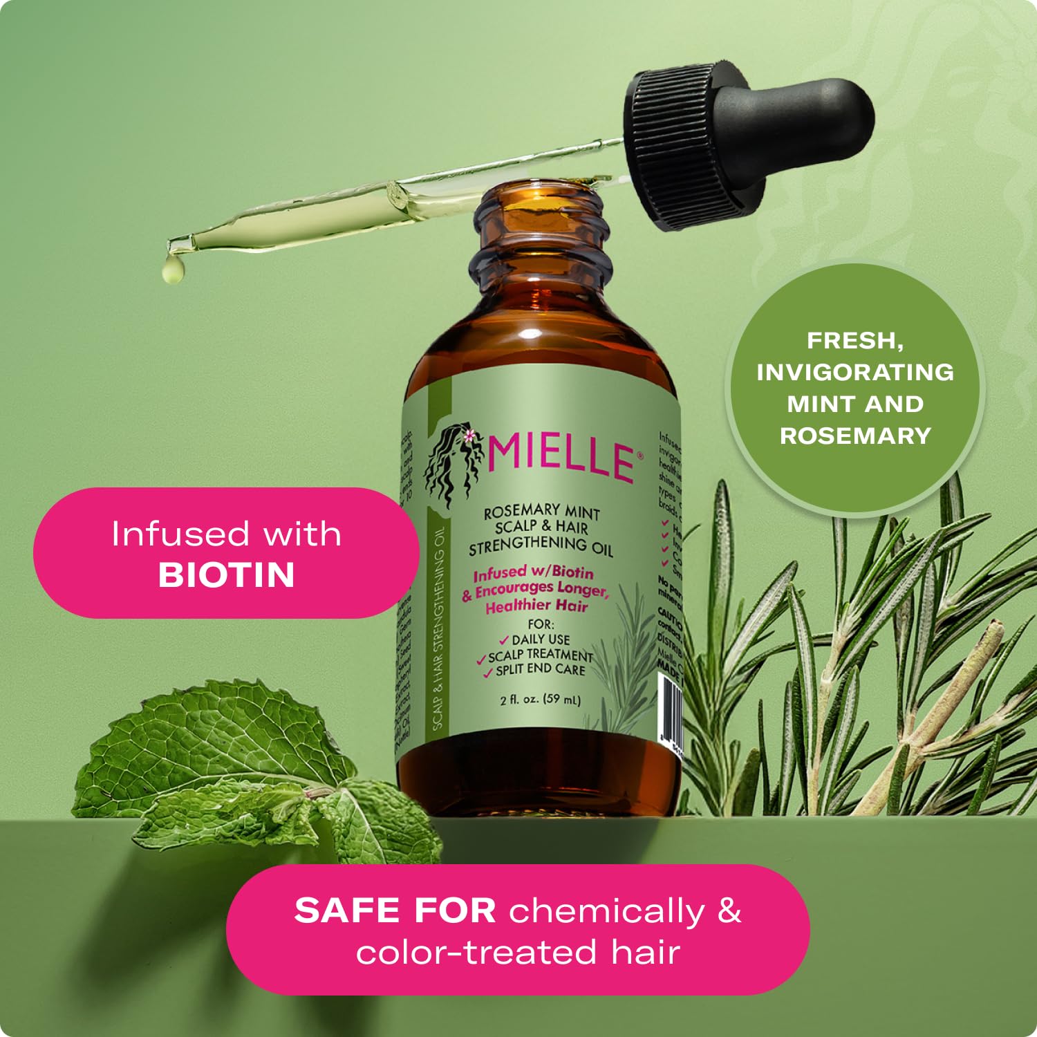 Rosemary Mint Hair Revival Oil